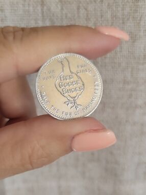 Red Goose Shoes 50 Points Aluminum Token Promotional Coin